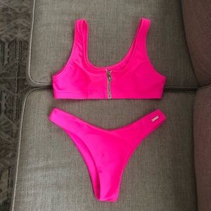 Blackbough Hot Pink Swimsuit